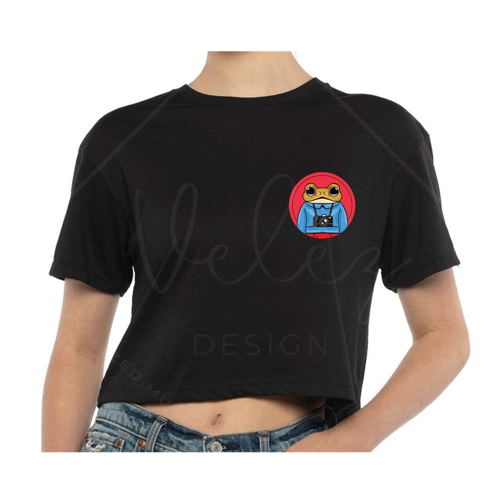Black Crop Top - DtMf Merch